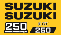 1977-78 TS250 Decals