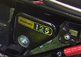 Decal Set 1970 Suzuki T125II Stinger