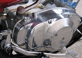 1968 Suzuki TC250 clutch cover