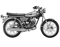 1975 Yamaha RD125B
