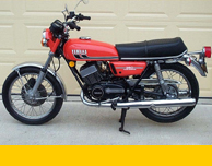 1975 Yamaha RD350B US model