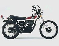 Yamaha XT500 MANILLAR APARAMENTA Precaución Advertencia DECAL set 