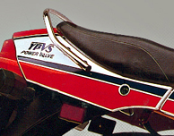 1985 RZ350 Canadian Model rear cowling