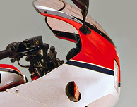 1985 RZ350 Canadian Model upper fairing