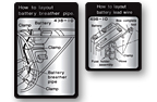 Yamaha DT400B Battery Decal