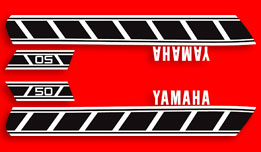 1976 Yamaha FS1-E decals