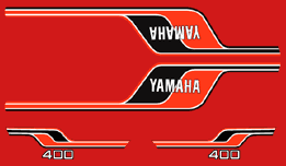 1977 RD400D Decal Set