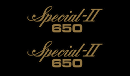 1981 Yamaha XS650 Special II Decals