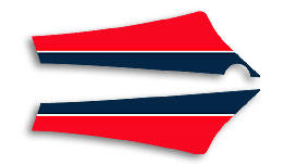 1985 RZ350 side panel decal set