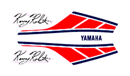 1984 RZ350 fairing decals