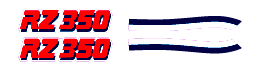 1984 RZ350 lower cowling decals