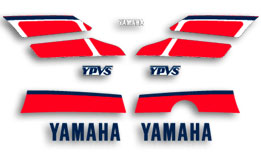 1986-88 RD350 fairing decals