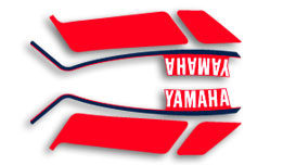 1986-88 RD350 gas tank decals